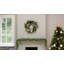 Faux Lighted Plastic 55cm Wreath