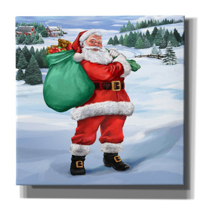 «Santa Country» par Bigelow, illustrations sur toile
