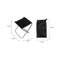 Tabouret de camping pliable Manilow