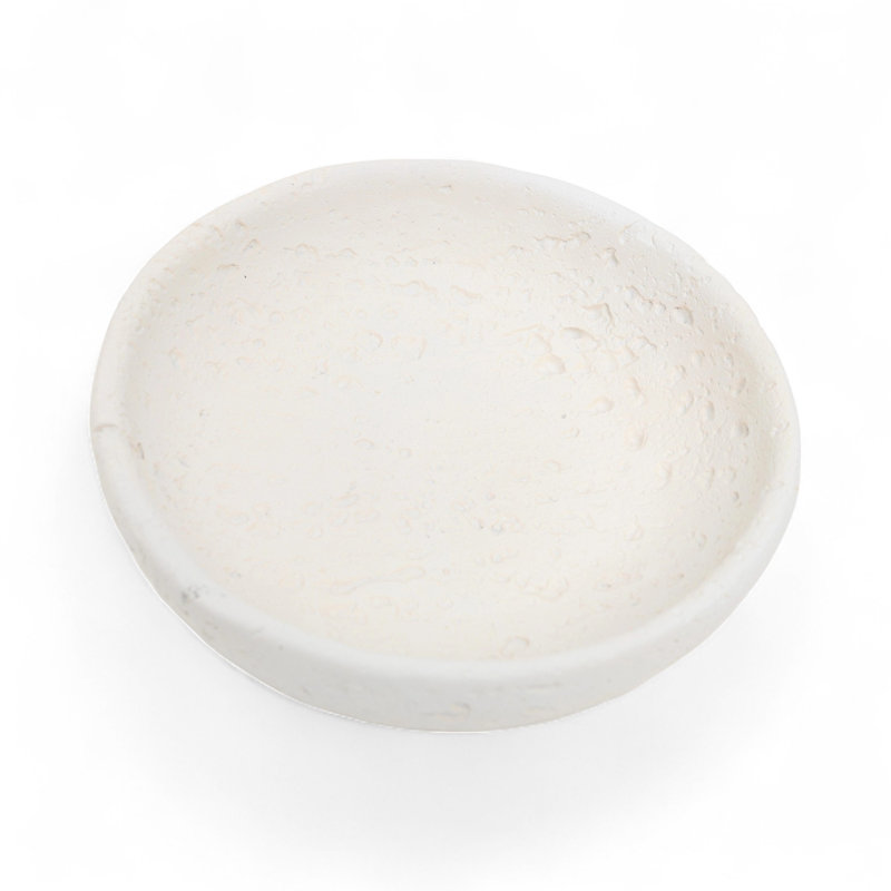 Bol décoratif en pierre Avice, L 7,75 po x P 7,75 po x H 2 po
