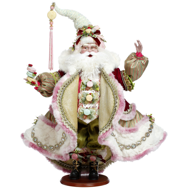 Macaron Santa - 25 Inches