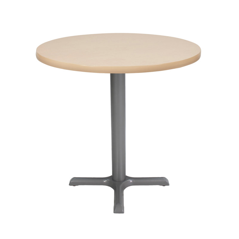 Table de pause ronde 30 po L, gris, Érable