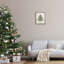 «Rustic Seashell Christmas Tree» par Cindy Jacobs - cadre flottant, impression sur toile-215666955-264987807