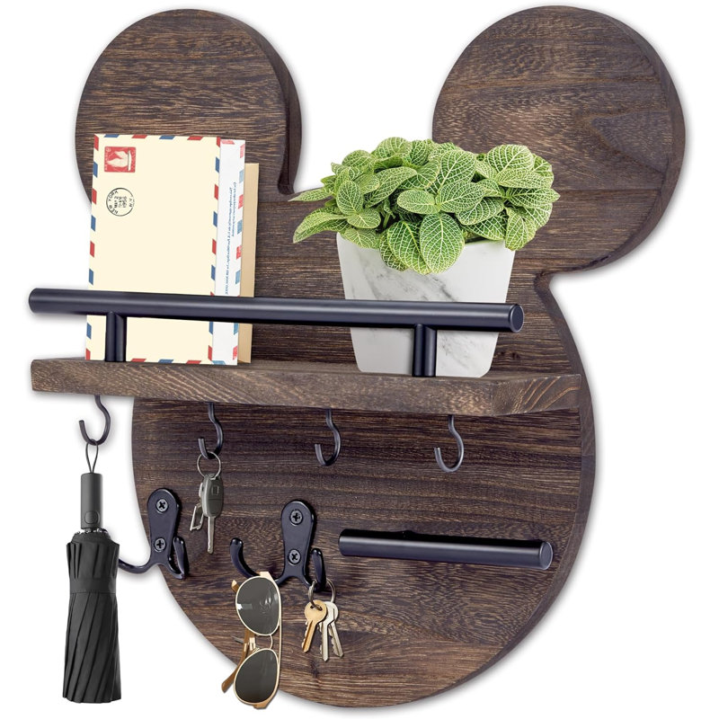 Wall mounted key holder