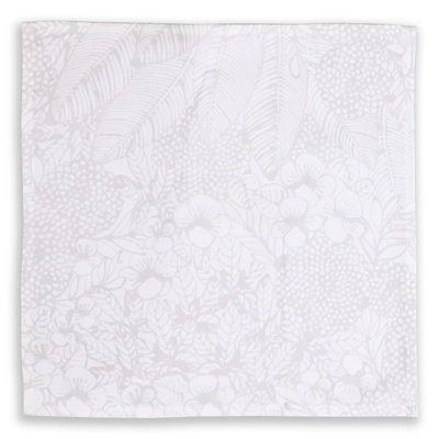 Turkish Cotton Floral Square Napkin