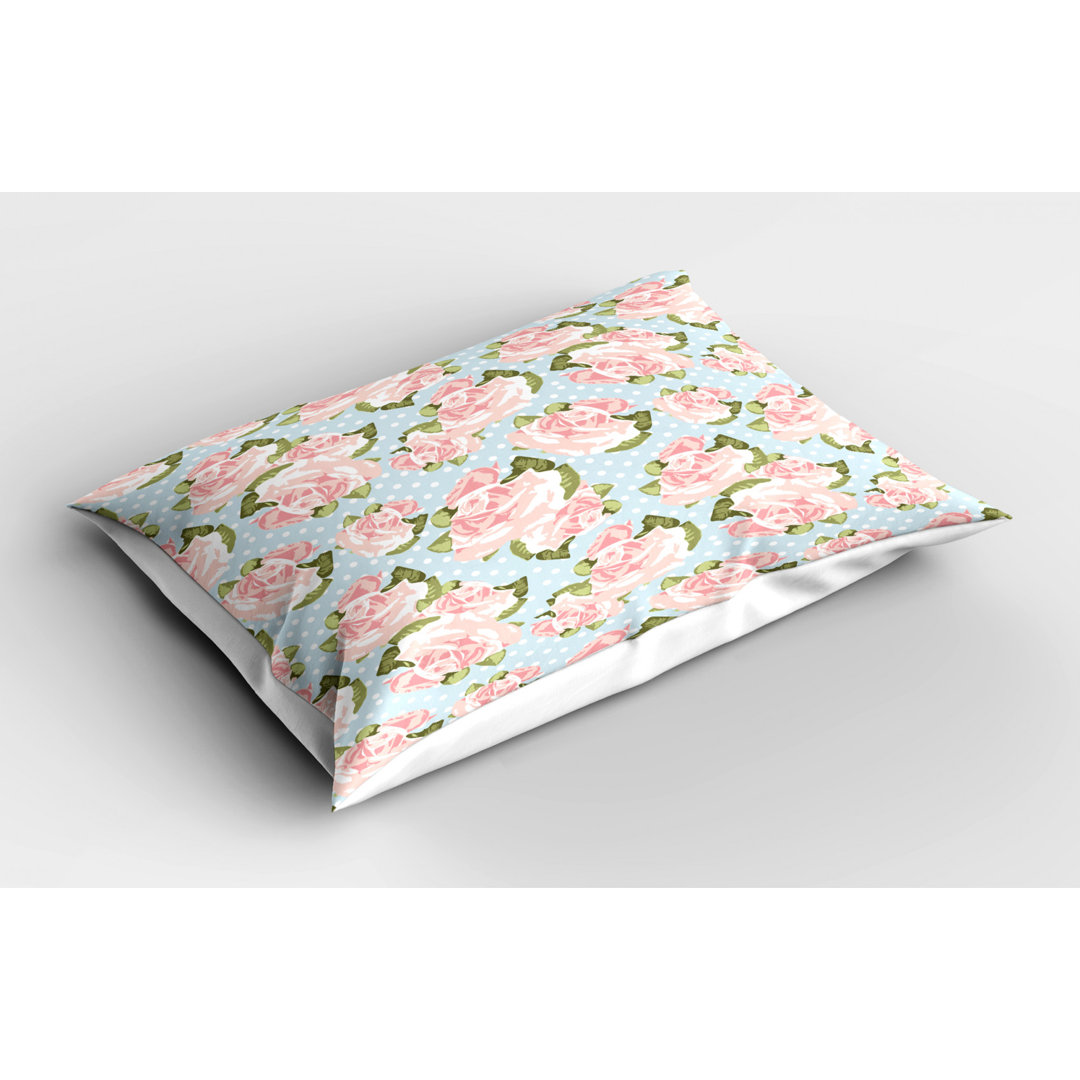 English Floral Bedding Set Ambesonne 