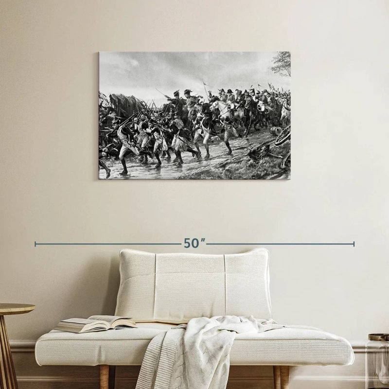 Keiri Napoleon Battle, 24" H x 36" W