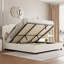 Lit de grand lit en velours-83428514