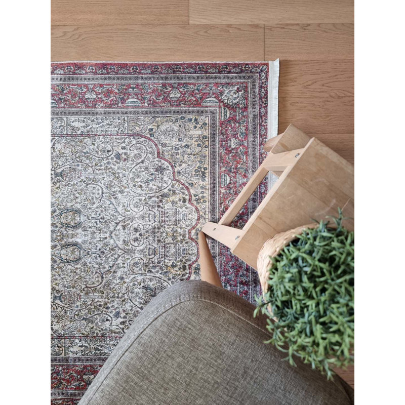 Toscana Performance Washable Oriental Indoor / Outdoor Rug, Rectangle 5'3" x 11'6"