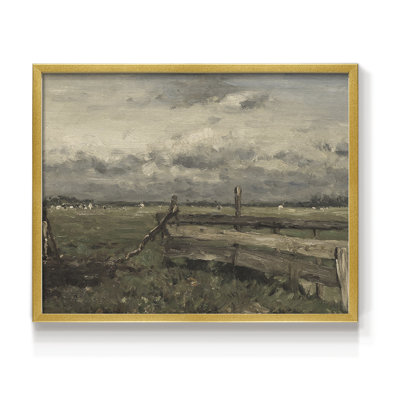Paysages rétro-CCL-reproduction encadrée