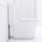 White Porcelain Toilet With Efficient Dual Flush And Elegant Design Elongated Silent Flushing
