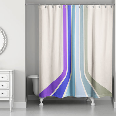 Rideau de douche simple Perine