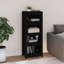 Inkster 125.5cm H Solid Wood Standard Bookcase-858780979-858780976