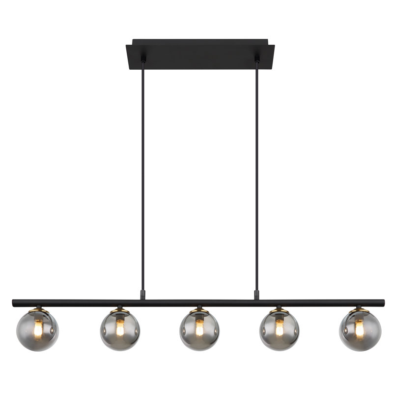 5 - Light Matte Black Pendant