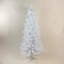 Arbre de Noël artificiel pin blanc illuminé 4 pi - multi lumières