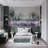 Lavender Mist Forest Landscape-572396396