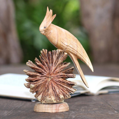 Statuette en bois Fretwell