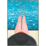 Summer Pool Print by Janice Sadler