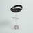 Hilia Contemporary Plastic Adjustable Height Barstool with Rounded Cutout Back-53093034