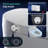 Smart Bidet Toilet Auto Open & Close, Auto Flush, Foot Sensor, Cleaning Foam Dispenser, Heated Seat, Blackout Flushing And Ada Chair Height