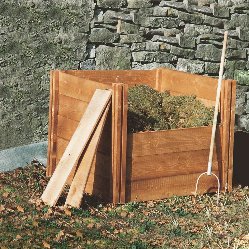 Anneleise Wood Stationary Composter