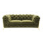 Soule - Causeuse transitionnelle en velours-457452749-529068194