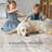 Elroy Contemporary Abstract Area Rug with Machine Washable and Non-Slip Backing-1329488217