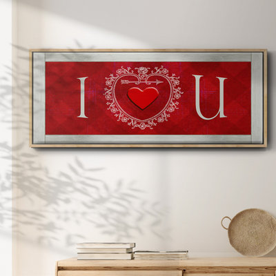 DIY Love Collection H- Framed Canvas