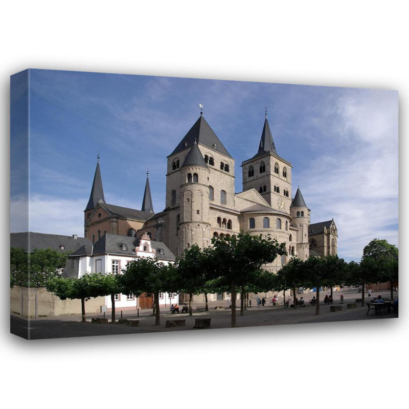 Cathédrale de Trêves, H 18 po x l 24 po