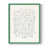 Green Single Picture Framed