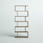 76"H X 31.5"W 6 Tier  Albin Geometric Bookcase-1978236167