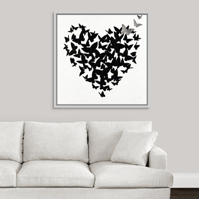 «Hearts in Flight III», impression sur toile