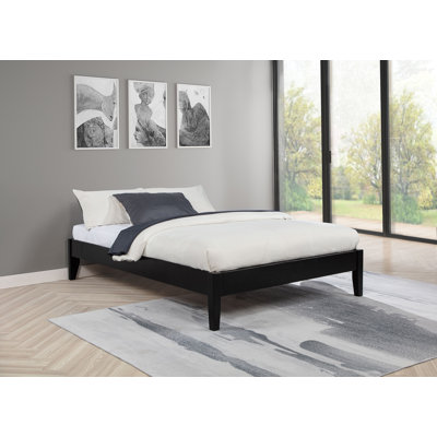 Alekxa Full Universal Platform Bed Black