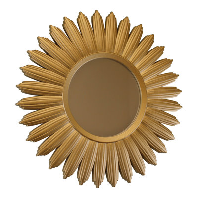 Currier Engineered Wood Flat Wall Mirror