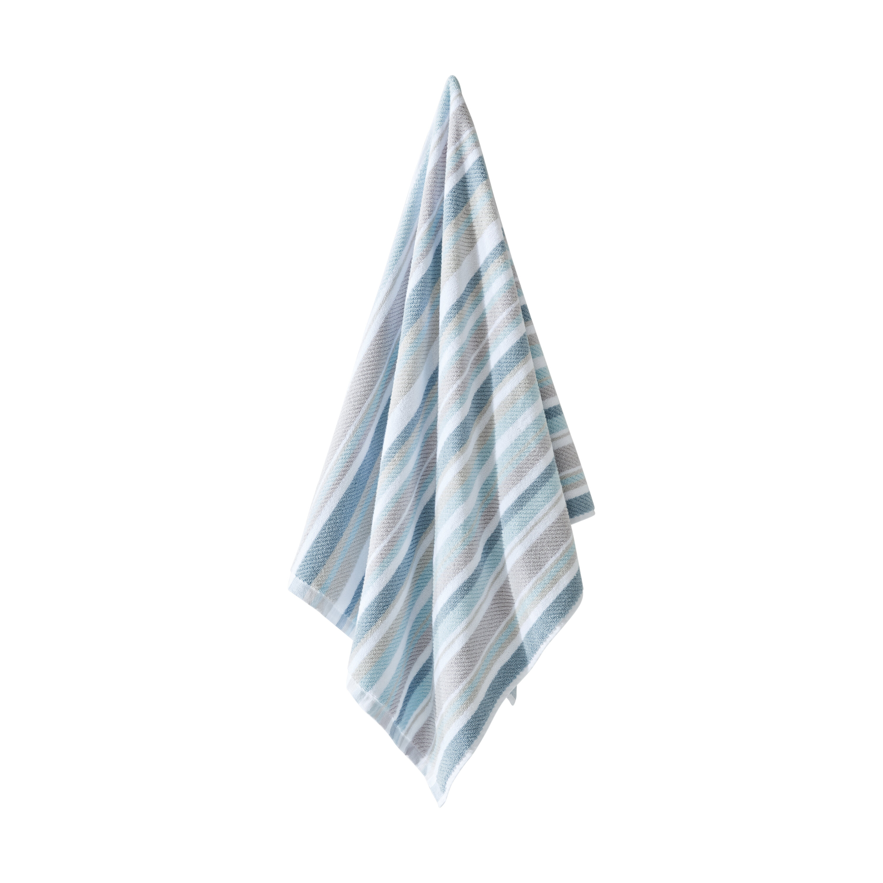 100% Cotton Striped Chevron Weave Kitchen Towels (Set of 8