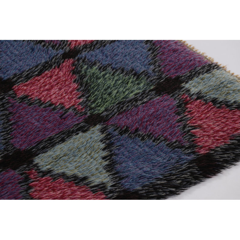 Vintage One-of-a-Kind 3'1X4'11 Hand Knotted Area Rug