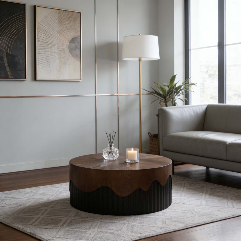 Table basse 30,31 po, H 12,99 po x L 30,5 po x l 30,5 po