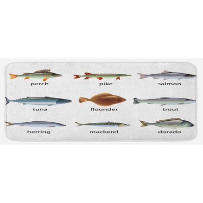 Tapis de cuisine fish
