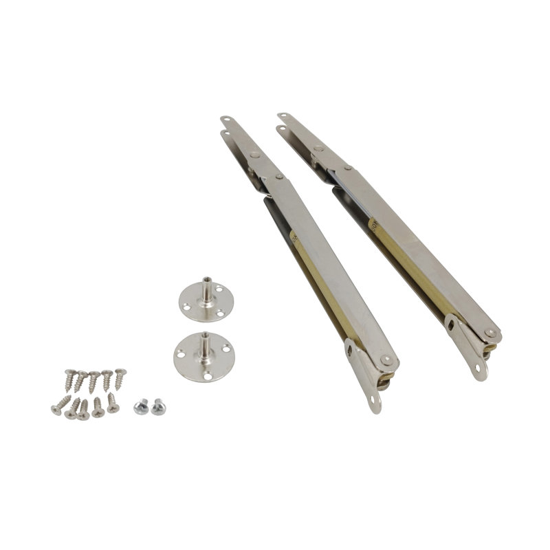 2 Piece Struts Lid Support Strap Hinge Set