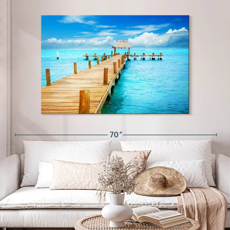 Aletra Isla Mujeres Dock, 34" H x 51" W