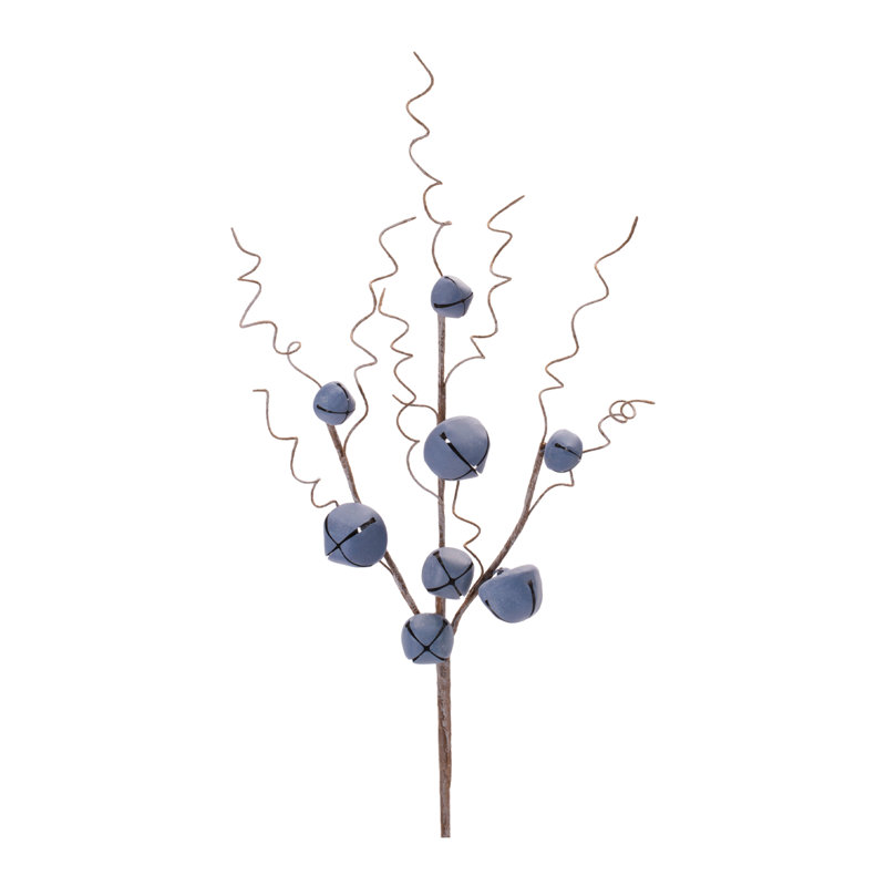 Rustic Jingle Bell Stem (Set of 4)