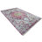 Beier Area Rugs for Living Room Bedroom, Machine Washable Rug, Indoor Floor Carpet Machine Woven Crossweave Polyester Area Rug - Pink Color | Oriental Design-1280175705