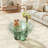 Round Glass Side Table-77164144