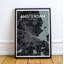 Amsterdam City Map - No Frame Print-1886208875