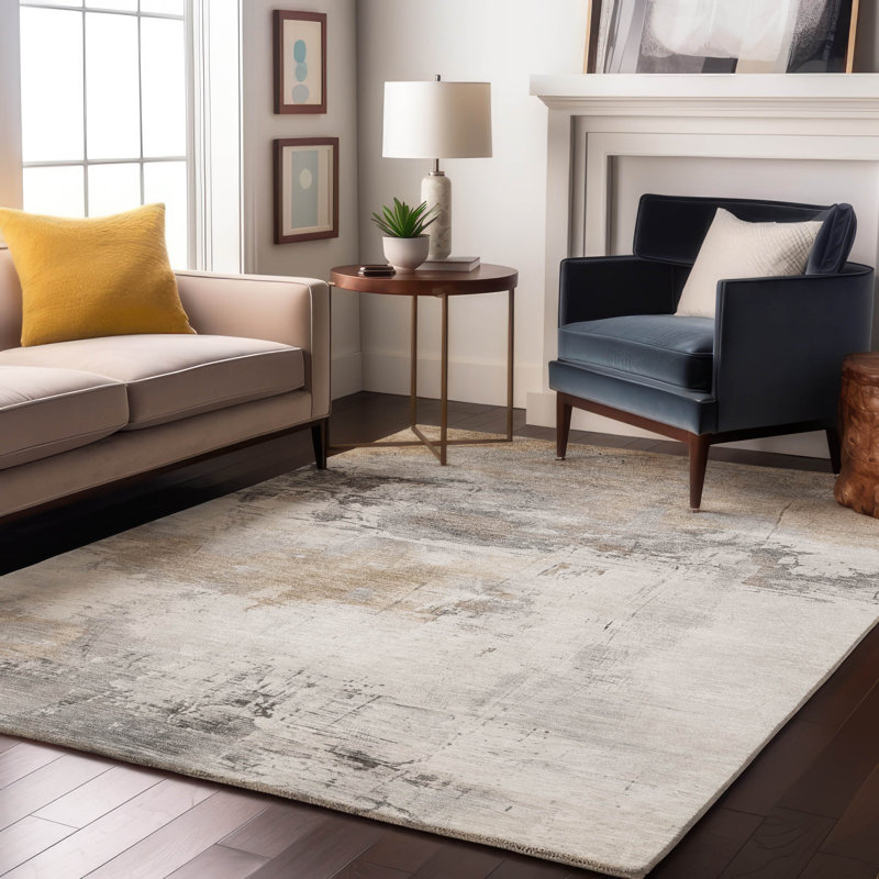 Premium Machine Washable Mehara AMF1685 Abstract Rug, Rectangle 10' x 14'
