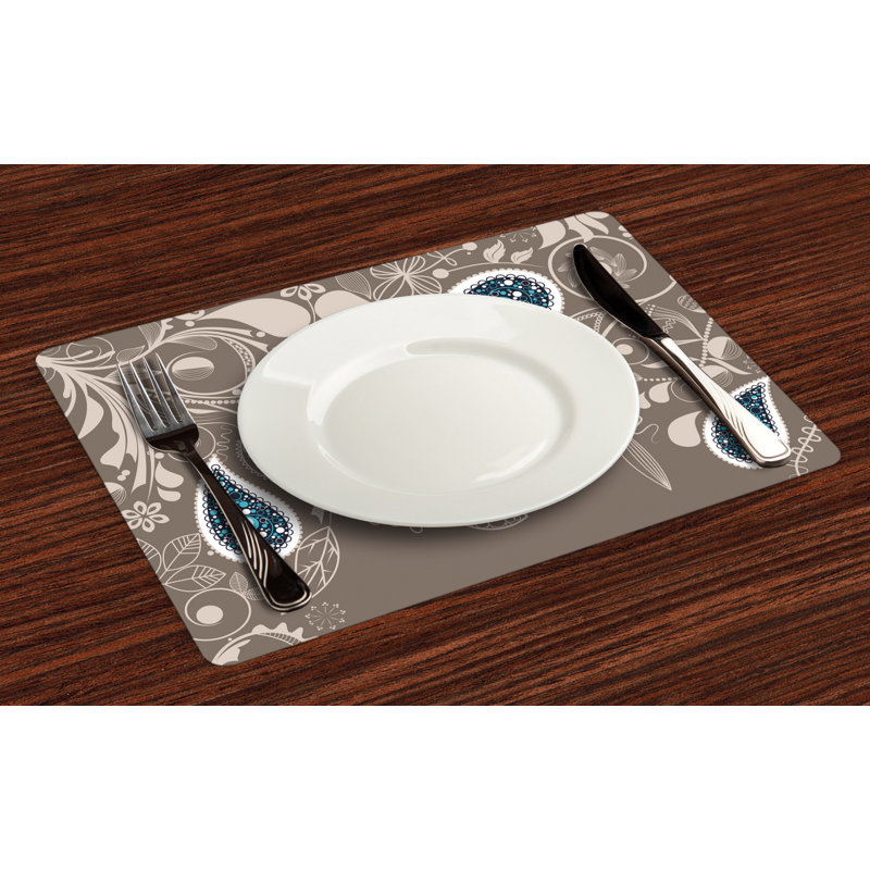 Andy Ethnic Orienta Swirled Branch Placemat