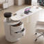 Bureaux blancs ovales en pierre-587959727-587959725
