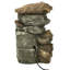 Rock and Log Rustic Tabletop Fountain