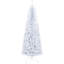 Arbre de Noël 7 pi avec sapin de Noël artificiel non éclairé avec branches réalistes, sapin de Noël avec 818 pointes, blanc-188846136-188846137