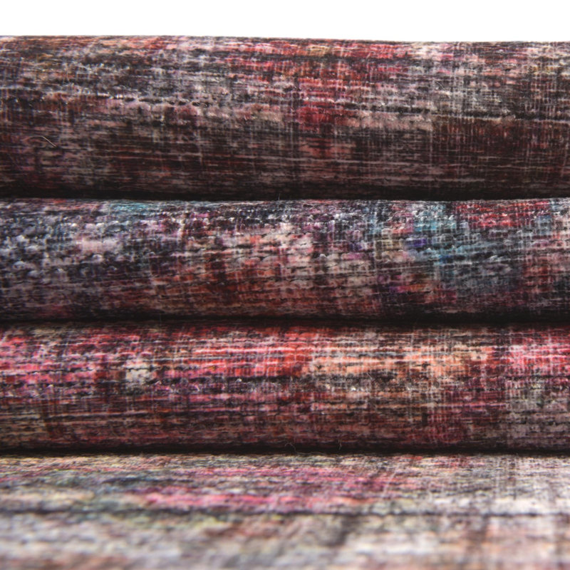 Gutshall Chenille Oriental Indoor Rug, Square 5'3"
